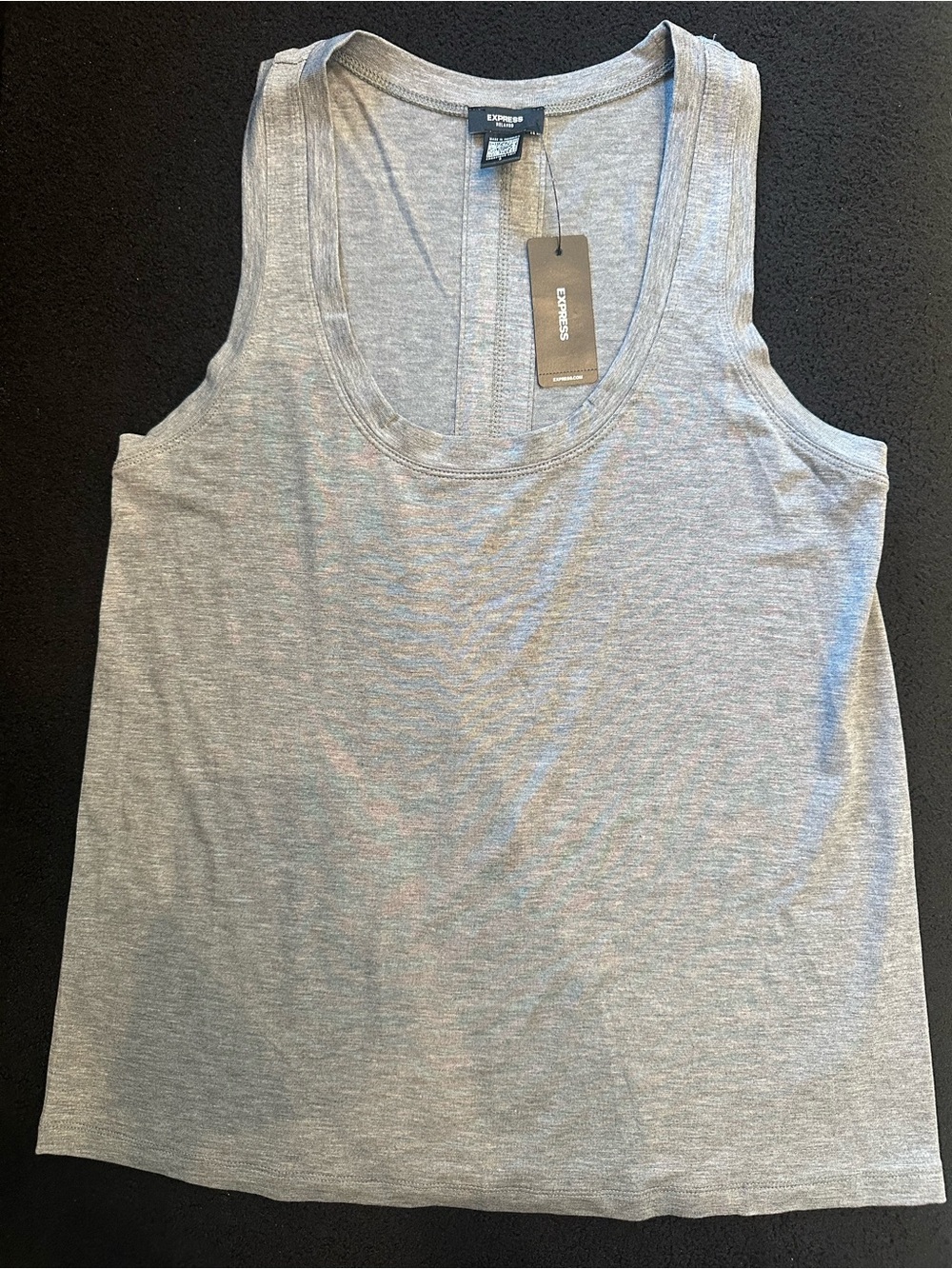 Express Supersoft Relaxed Scoop Neck Tank
